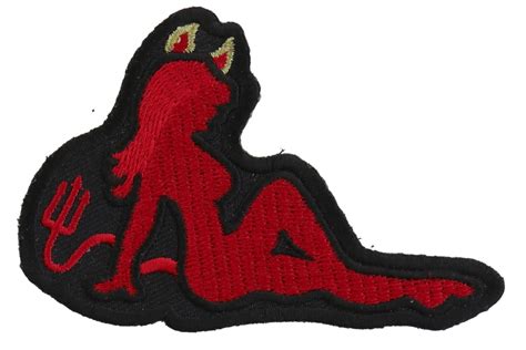 Devil Girl Patch Ladies Patches Thecheapplace