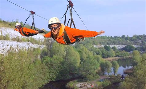 Englands Longest Zip Wire At Bluewater To Open With Tickets Now