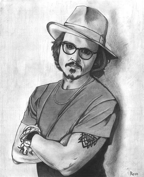 Download Johnny Depp Coloring Pages PNG PDF File