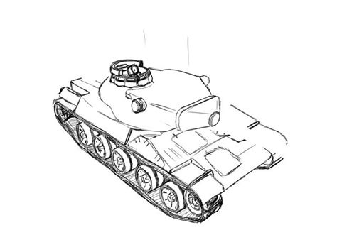 Churchill Tank Drawing At Getdrawings Free Download