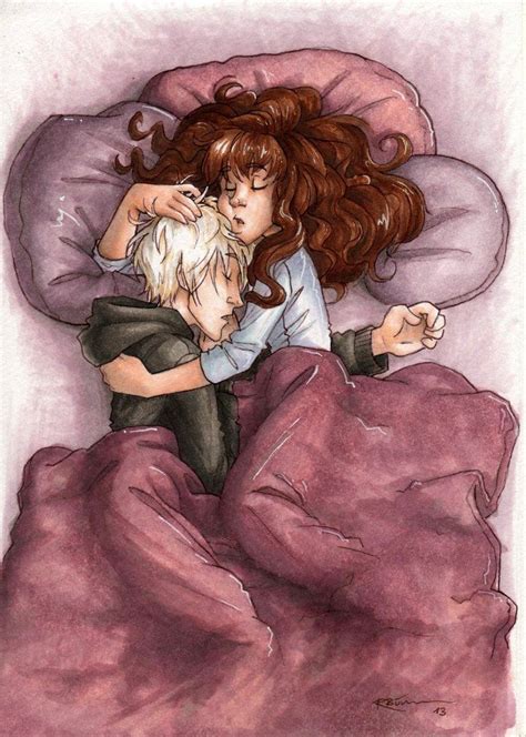 Sleeping Dramione By Captbexx On Deviantart Harry Potter Fanfiction Fanart Harry Potter