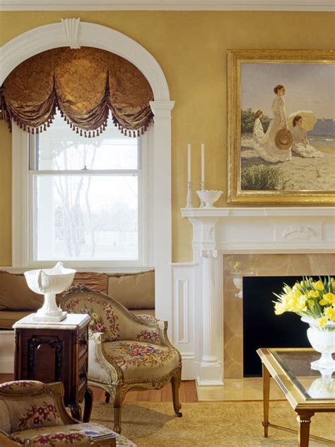 Here 6 are ideas for arched window treatments that provide beauty and function. Balloon Shades | Houzz