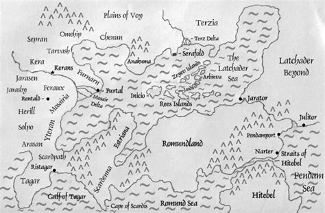 Stories From The Realms Of Tang Map Of Xylae