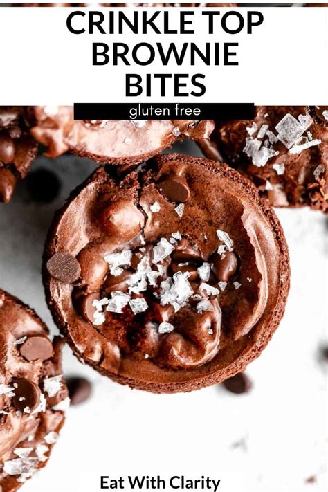 Two Bite Fudgy Brownie Bites Eat With Clarity