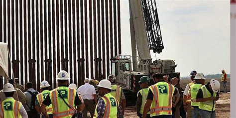 Texas Inicia La Construcción De Un Muro Fronterizo Con México Greg