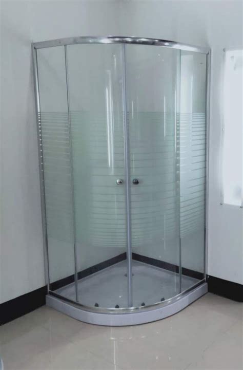 Toughened Glass Half Round Shower Room For Bathroom Rs 25000 Piece Id 21293615991