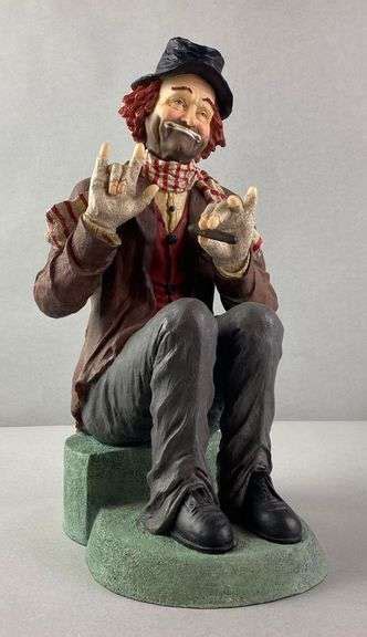 Red Skelton Limited Edition Freddie The Freeloader I Love You Resin Statue Matthew Bullock