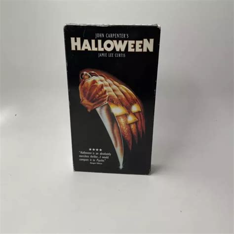 John Carpenters Halloween Vhs 1978 1997 Rare Anchor Bay Sv10271 1499
