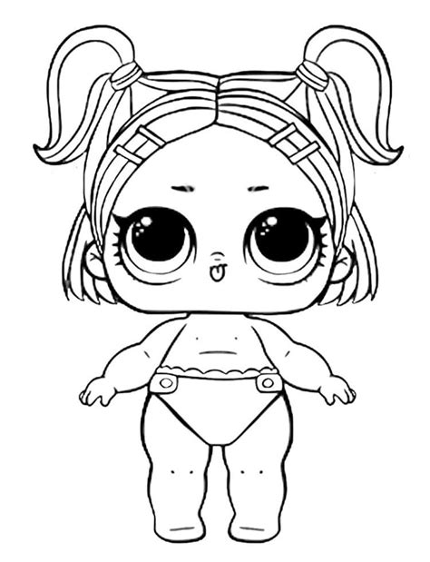Lil Dusk Lol Surprise Doll Coloring Page Download Print Or Color