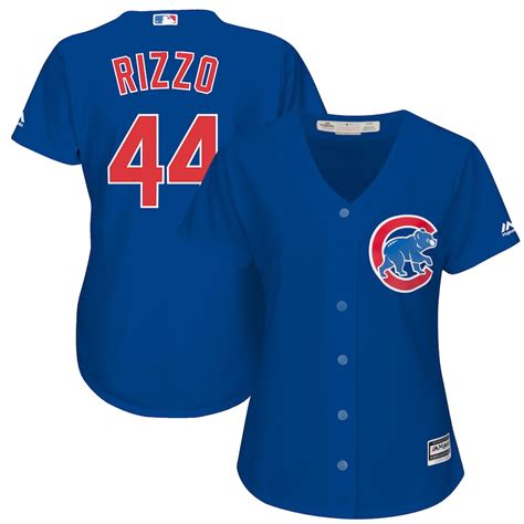 Majestic Chicago Cubs Womens Royal Cool Base Player Jersey