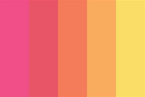 Sunset Palette Color Palette