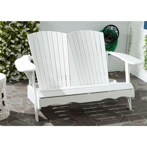 Hampton Bay Fall River Patio Double Glider With Moss Cushion D11034 G