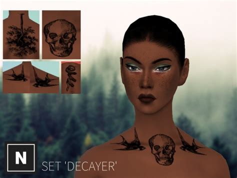 Tattoospiercings Custom Content • Sims 4 Downloads