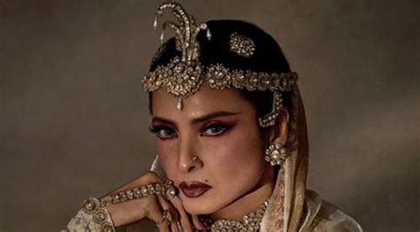 Rekhas Majestic Vogue Arabia Cover A Celebration Of Timeless Beauty