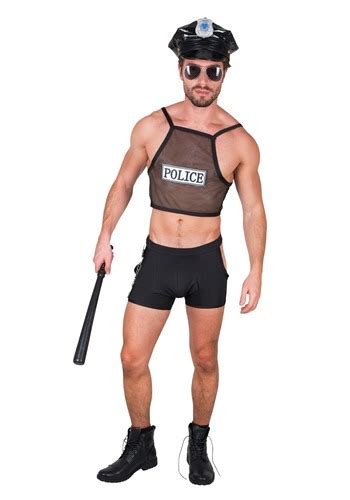 Hot Cop Mens Costume