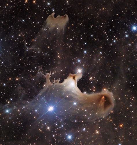 The Ghost Nebula 2 Light Years Across Credit The University Of