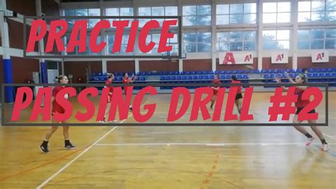 Handball Education Videos Practice Passing Drill 2 Youtube