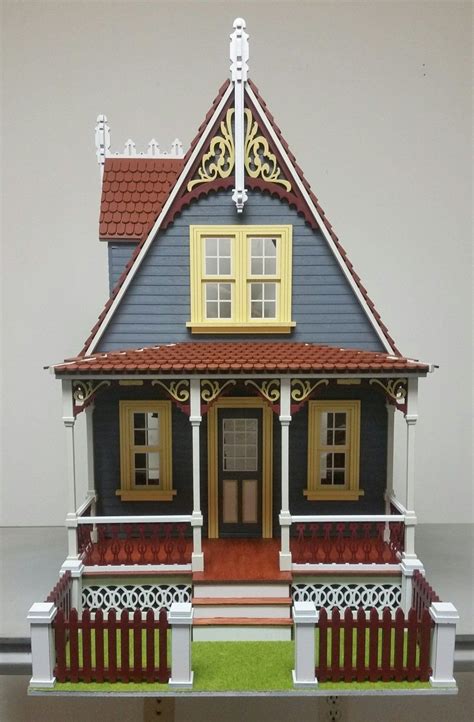 Wood Victorian Dollhouse Kit Little Annabelle Victorian Cottage 112
