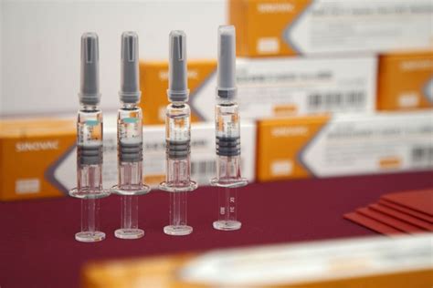 A man works in a laboratory of sinovac biotech in beijing on sept. Baja eficacia de vacuna china se atribuye a grupo de gran ...
