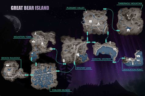 Desolation Point Map The Long Dark Maping Resources