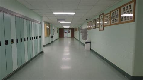 High School Hallway Stock Footage Video (100% Royalty-free) 18058147 ...