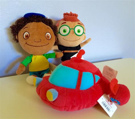 Little Einsteins Leo Quincy Pat Rocket Doll Stuffed Plush Soft Toy