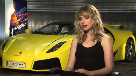 need for speed imogen poots julia maddon official movie interview screenslam youtube