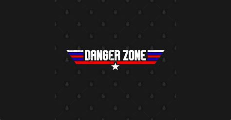 Danger Zone Top Gun Sticker Teepublic