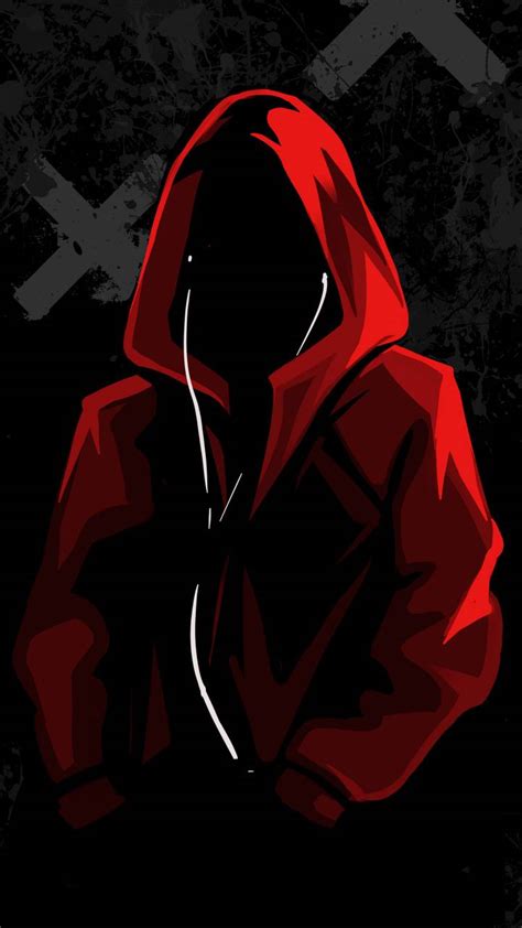 Wallpaper Hoodie Red Anime Boy Anime Boy With Hoodie Wallpapers On