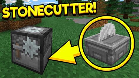 Chiseled stone brick which can only be found in jungle temples. Minecraft Stonecutter| Minecraft Recipe For Dummies (2020)
