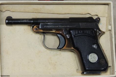 Beretta 950 Minx M4 22 Short Caliber Pistol W Box Sn 74493cc