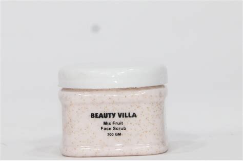 cream 200 gm beauty villa mix fruit face scrub for personal at rs 89 piece in bhiwandi