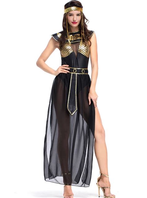 Halloween Egyptian Goddess Stage Ancient Egyptian Myth Egyptian Queen Costume Fancy Dress