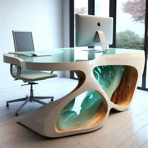Artstation Futuristic Office Tables