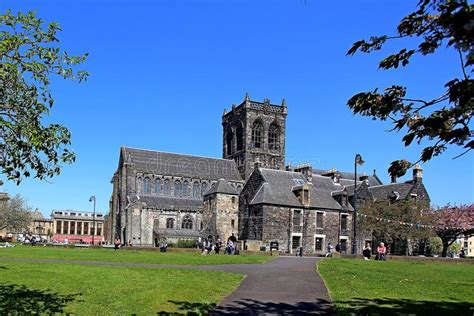 Paisley Cathedral And Bell Tower Renfrewshire Scotland Editorial