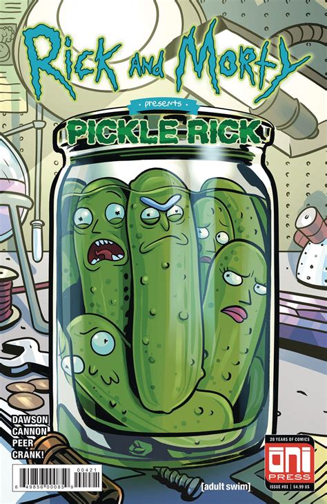 Rick And Morty Presents Pickle Rick 1 Dewey Cover Fresh Comics