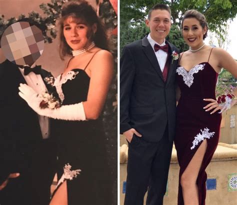 Teens Who Wore Their Mom’s Prom Dresses And Nailed It