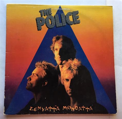 The Police Zenyatta Mondatta Vinyl 1980 Aandm Records Free Shipping Lp The Police Zenyatta