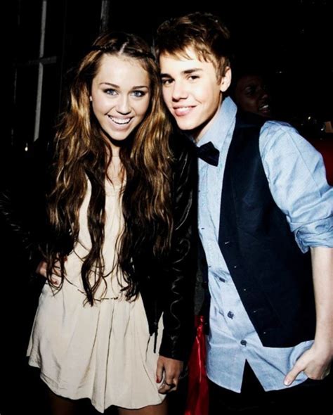 Miley Bieber Justin Bieber And Miley Cyrus Photo 29580921 Fanpop