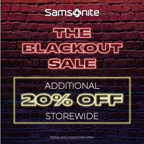 Large shopping malls aren't that unique however, even if johor premium outlets is special with its dedication to distinctive brands and. 22-25 May 2020: Samsonite Special Sale at Johor Premium ...