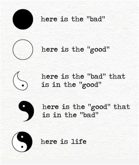 Yin and yang in themselves are of course opposites, so we use yin and yang to generalise opposing elements such as up and down, left and right, day and night, water and fire, male and female, inside. Pin by Monét Williams on Quote-worthy | Yin yang quotes, Fact quotes, Yin yang