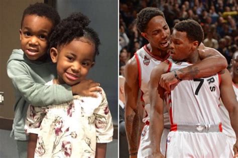 Kyle Lowry And Demar Derozans Kids Recreate Their Fathers Memorable