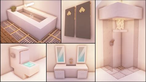 With over 40 unique and creative ideas for a wide. Minecraft: 40+ Bathroom Build Hacks and Ideas - Wall Decor