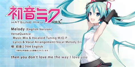 ¡lanzamiento De Hatsune Miku V4x Nueva Canción De Muestra Vnn