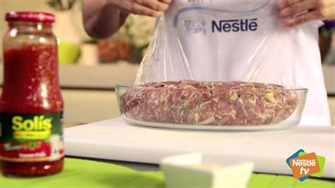 Recetas y menús for android. Tronco de carne picada - Recetas de Cocina Nestlé - YouTube