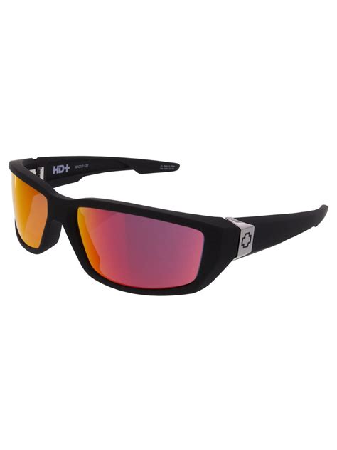 Spy Sunglasses 670937973793 Dirty Mo Hd Plus Mirrored Lenses Scratch
