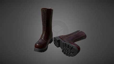 Leather Boots 3d Model By 3d Bear Eugeniamedvedeva 70d947e