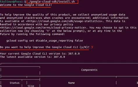 How To Install Google Cloud Sdk On Ubuntu Its Linux Foss