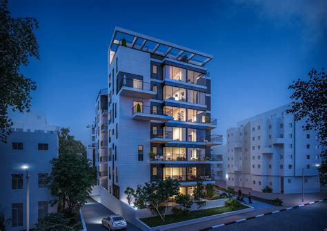 Residential Building Ashdod Bonsai 3d Design Studio