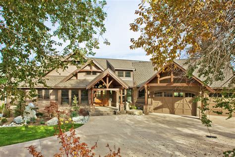 These are comfortable homes that can be as simple or as lavish as you wish. Luxury Craftsman with Finished Lower Level - 23285JD ...